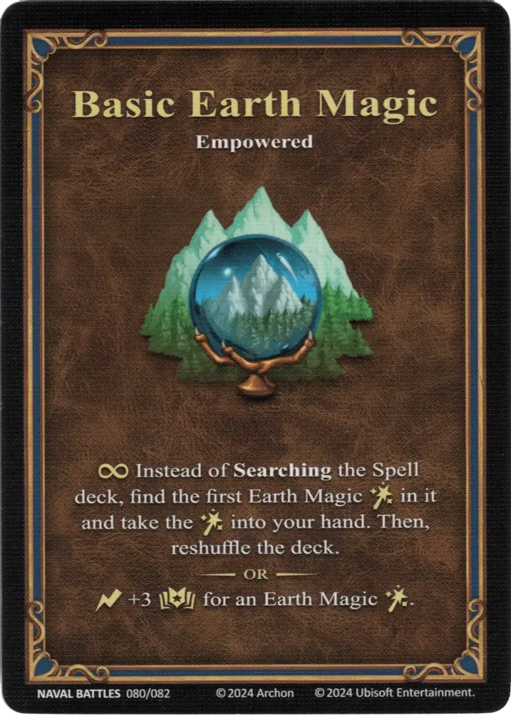 Empowered Basic Earth Magic