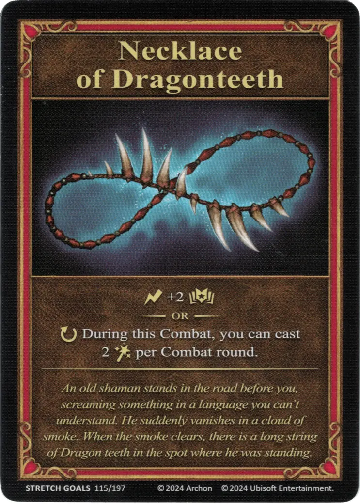 Necklace of Dragonteeth