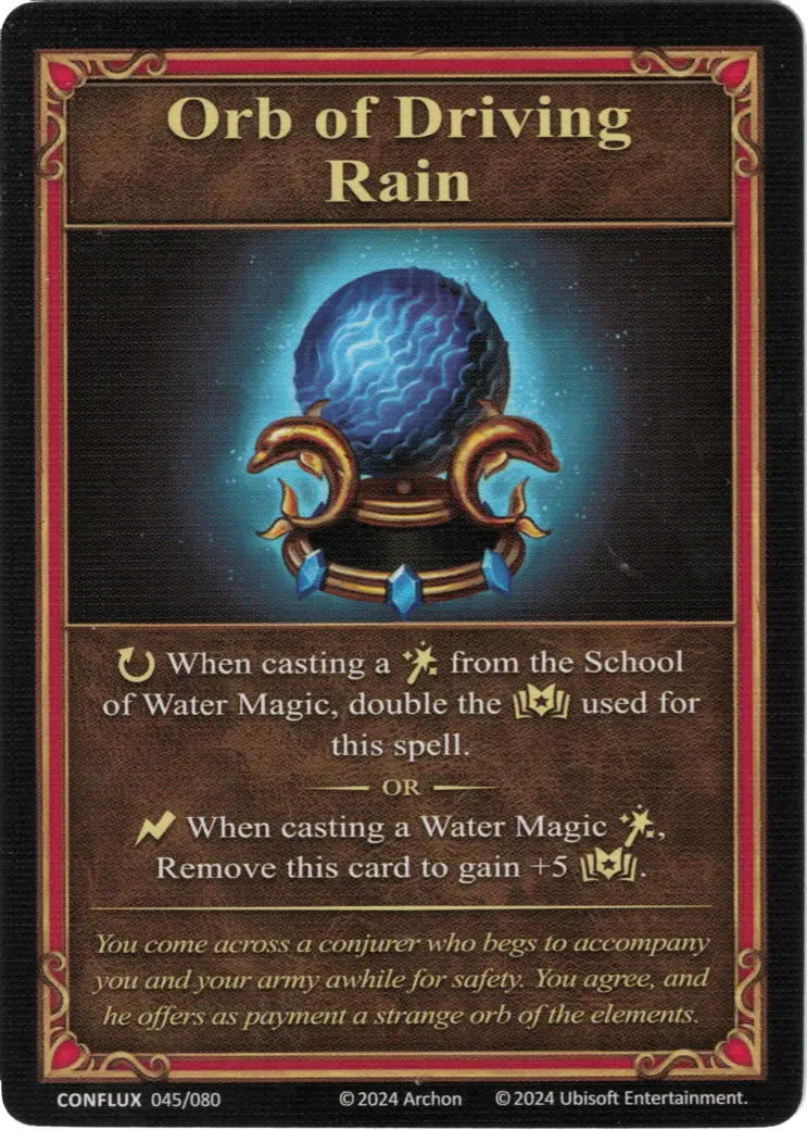 Orb of Driving Rain