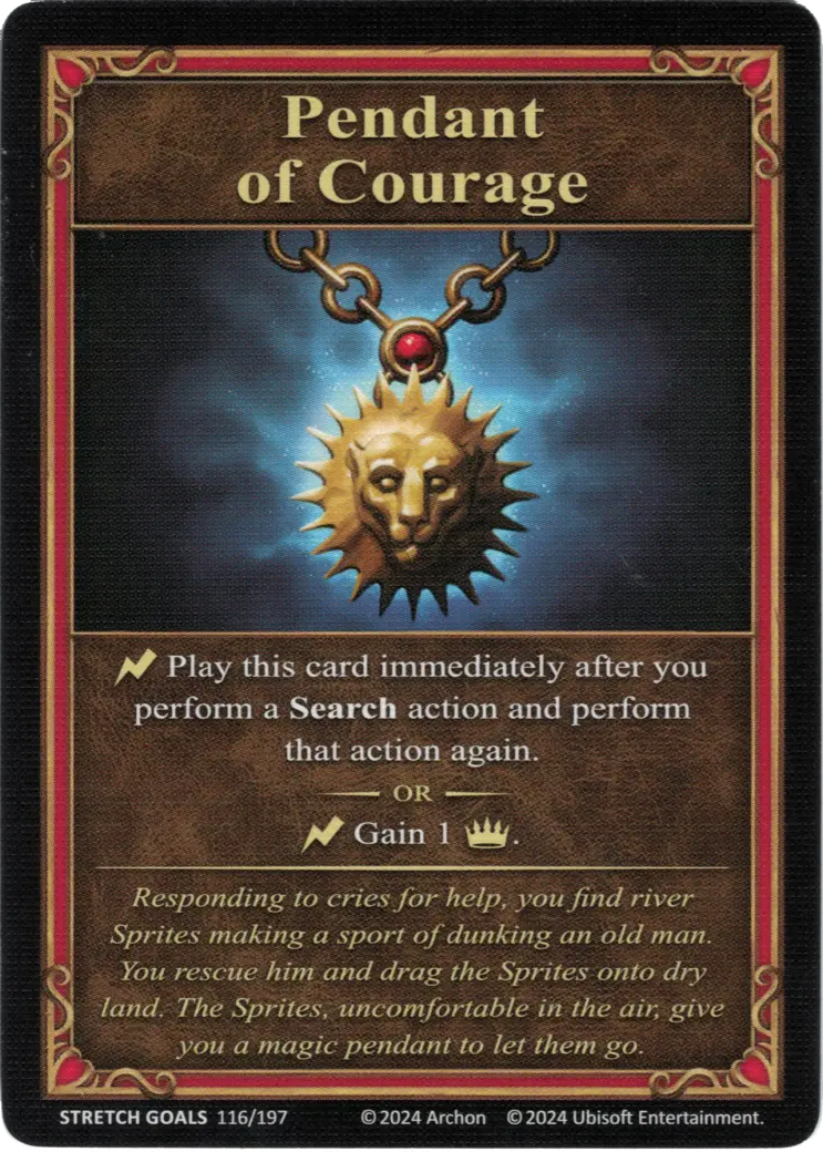 Pendant of Courage