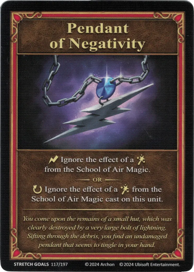 Pendant of Negativity