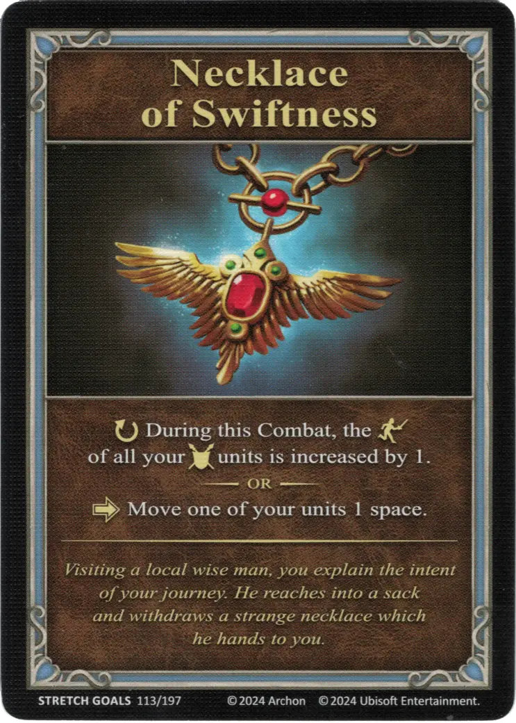 Necklace of Swiftness