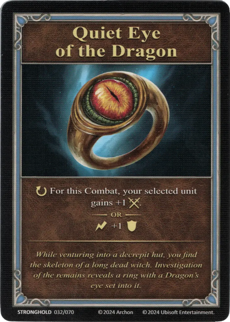 Quiet Eye of the Dragon