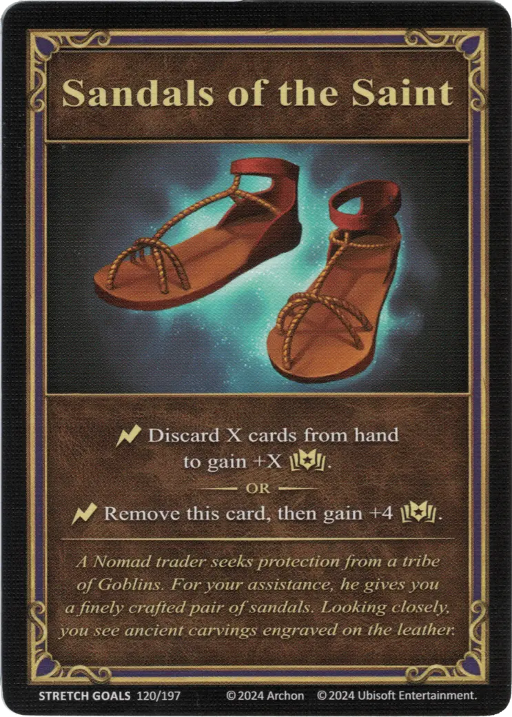 Sandals of the Saint