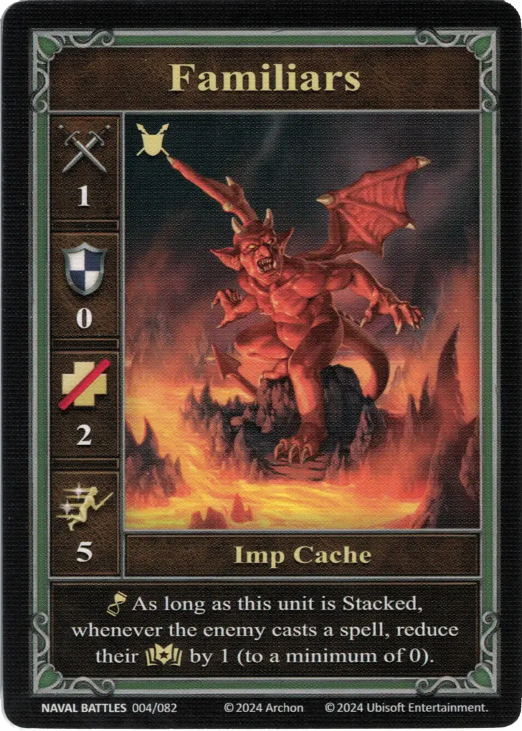 Imp Cache Familiars