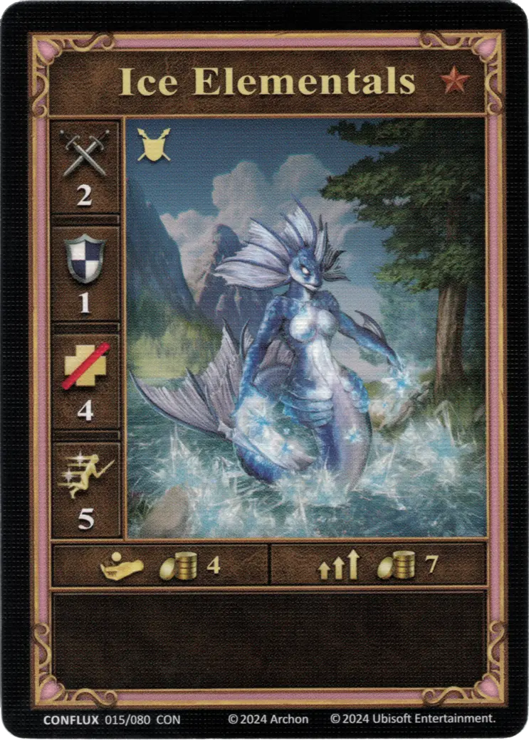Few Ice Elementals