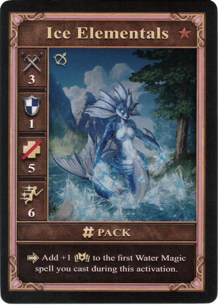 Pack of Ice Elementals