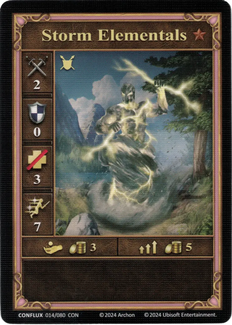 Few Storm Elementals