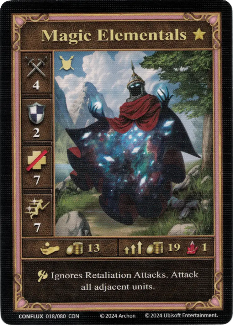 Few Magic Elementals
