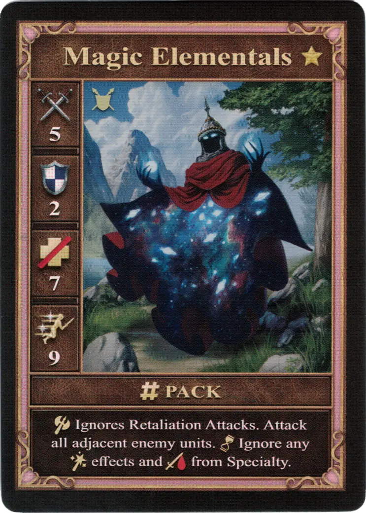 Pack of Magic Elementals