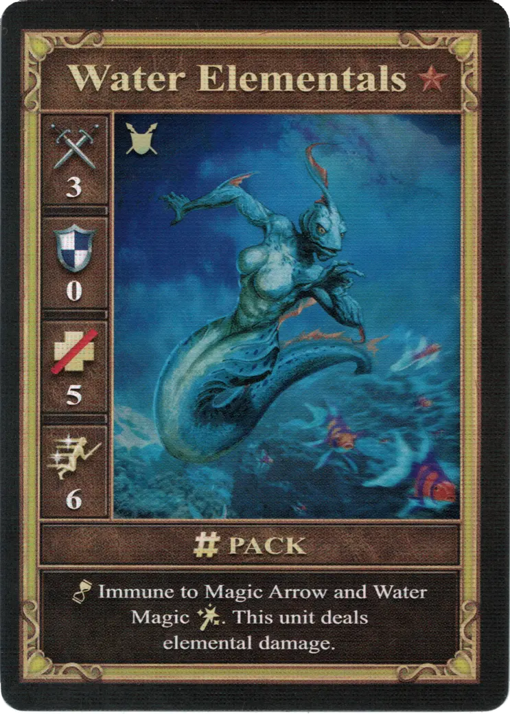 Pack of Water Elementals